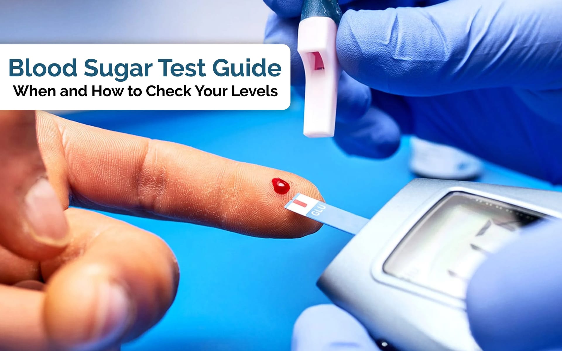 Blood Sugar Test Guide: When and How to Check Your Levels