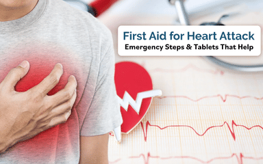 First Aid for Heart Attack: Emergency Steps & Tablets That Help