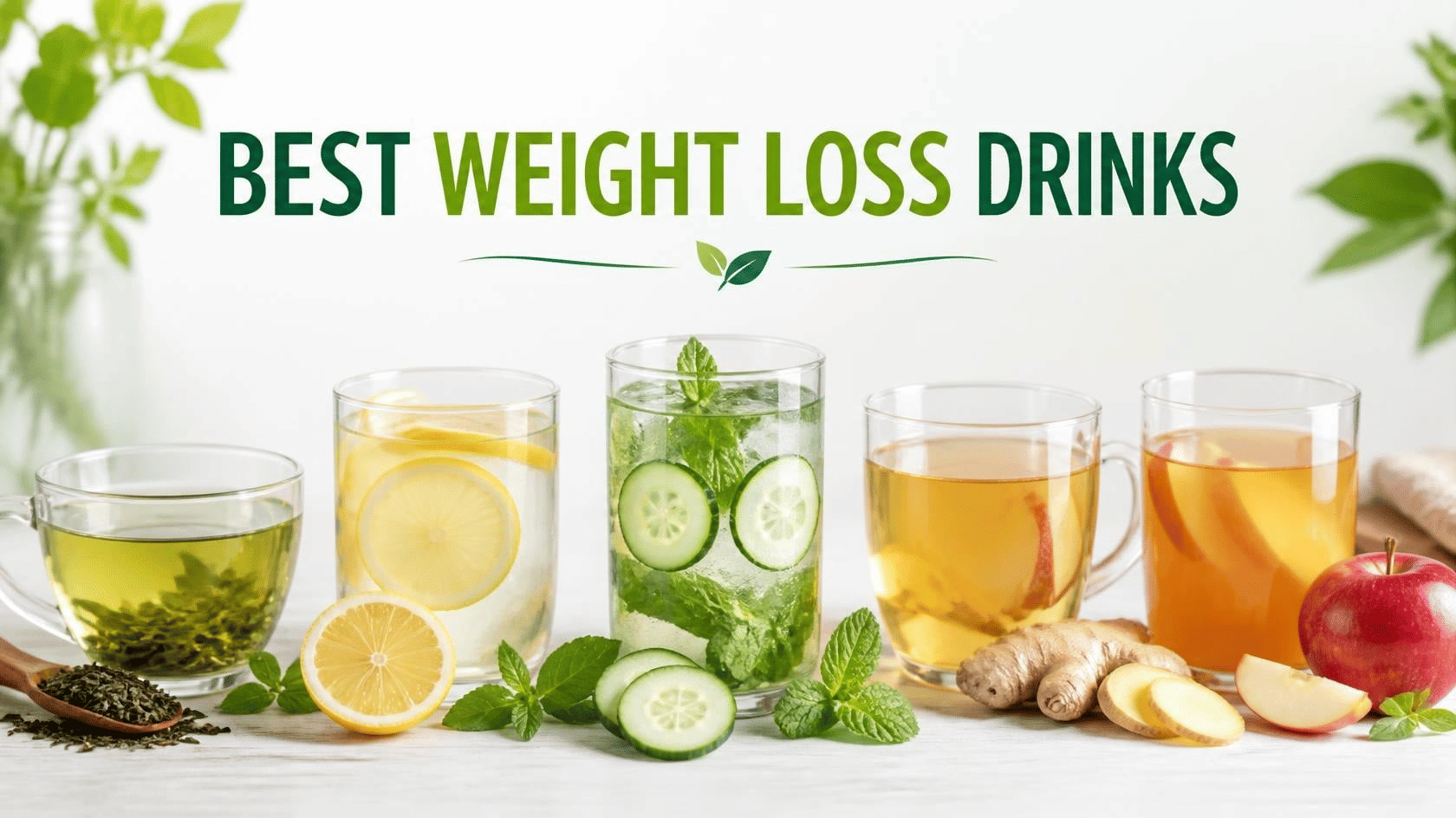 10 best weight loss drinks for healthy weight management